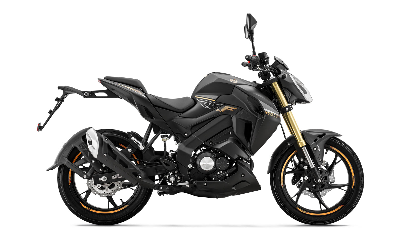 Keeway RKF 125 ABS Euro5+ estilo naked, disponible en concesionario oficial Keeway en Motos Tarragona