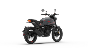 Morbidelli NR125X retro studio trasera, concesionario oficial en Tarragona y Reus