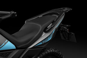 Morbidelli T125 trail detalle frenos abs, concesionario oficial en Tarragona y Reus