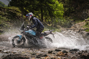 Morbidelli T352X Trail detalle manillar, concesionario oficial en Tarragona y Reus