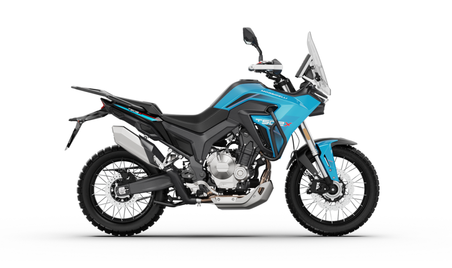 Morbidelli T502X Trail studio azul, concesionario oficial en Tarragona y Reus