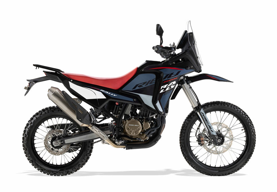 Rieju Aventura Rally 307 lateral derecho – trail 293 cc ideal todo terreno