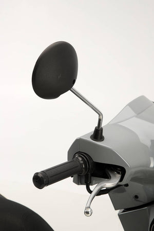 SYM Fugue 125 retro detalle retrovisor, concesionario oficial en Tarragona y Reus