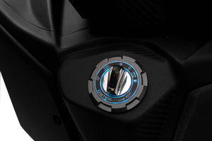 SYM Joymax Z 300 GT detalle llave inteligente sym, concesionario oficial en Tarragona y Reus